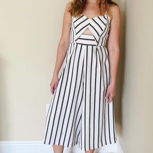 Love Culture Striped Jumpsuit